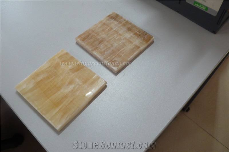 Yellow Onyx Slab Onyx-Tiles,Onyx Walling,China Honey Onyx for Wall Cladding