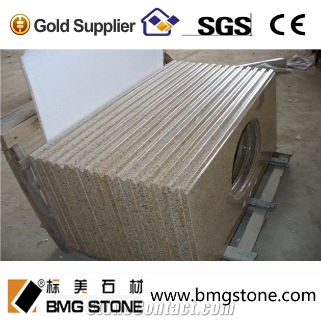 Factory Direct Sale Beige Granite Best Price Kitchen Countertop