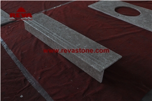 Betulla Grey Marble Steps, Marble Stair Riser,Stair Treads,Stairs