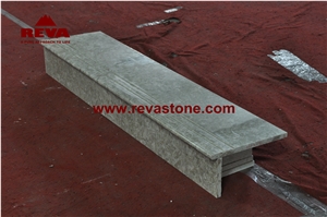 Betulla Grey Marble Steps, Marble Stair Riser,Stair Treads,Stairs
