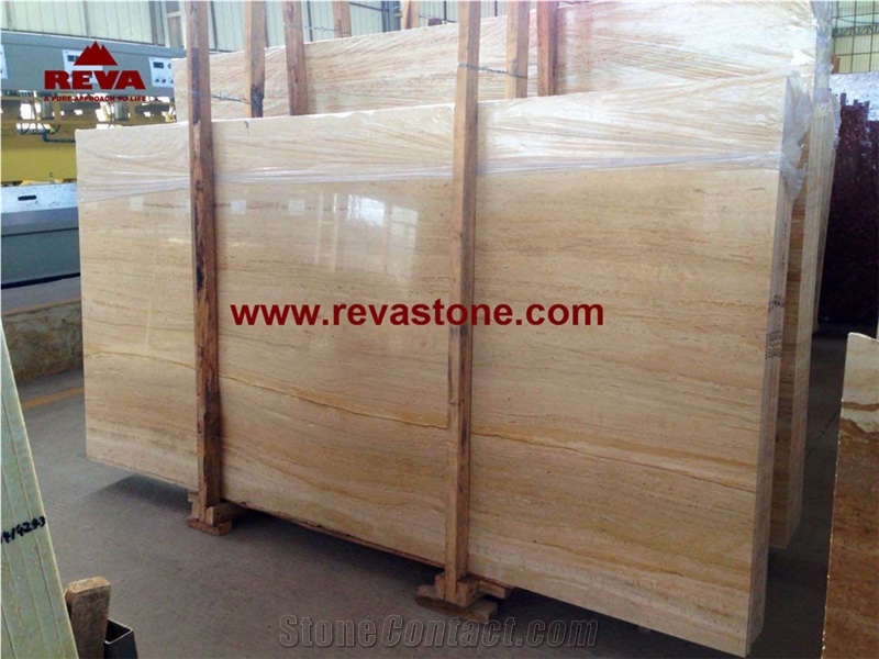 China Beige Marble Blocks, Tethys Beige Marble Blocks