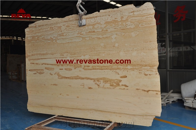 China Beige Marble Blocks, Tethys Beige Marble Blocks