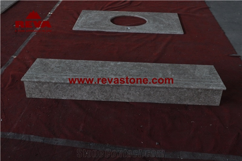 China Betulla Grey Marble Marble Steps Stair Case with Anti-Slide,China Grey Marble Building Stones Stair Treads/China Grey Marble Stair Riser