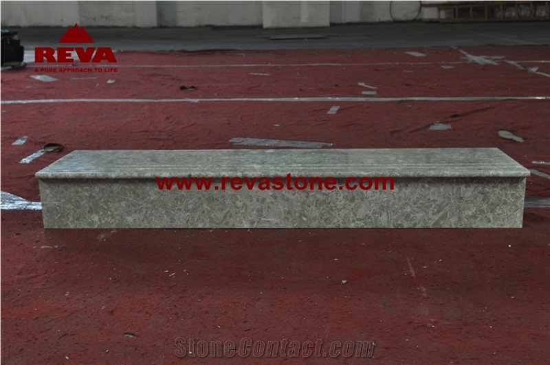 Grey Marble Steps,Grey Marble Stone Deck Stair,Grey Marble Stair Riser,Grey Marble Indoor Stair Treads,Grey Marble Stair Treads