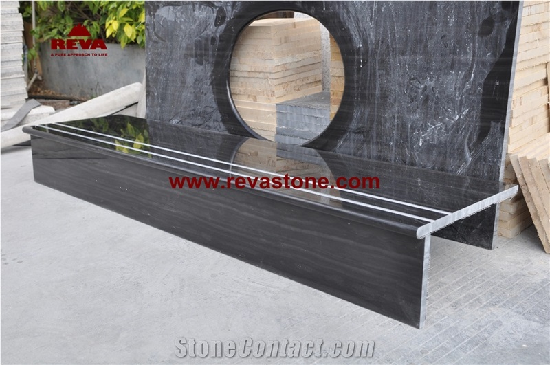 Royal Black Marble Bath Top,Black Wooden Marble Counter Top , Black Wood Vein Marble Countertops , Wood Black Bathroom Top , Royal Black Marble Bathroom Countertop