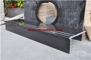 Royal Black Marble Bath Top,Black Wooden Marble Vanity Top/Bathroom Vanity Tops , Black Wood Vein Marble Vanity Top , Wood Black Bathroom Vanity Tops , Royal Black Marble Bathroom Vanity Tops