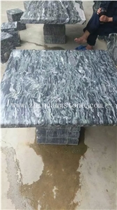 Seawave Green Garden Bench