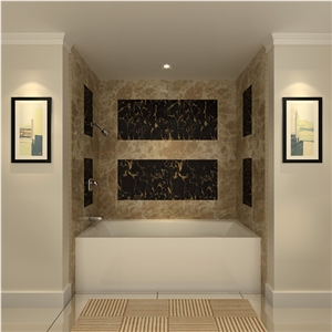 Interior Cladding Stone Honeycomb Panels Bath Design
