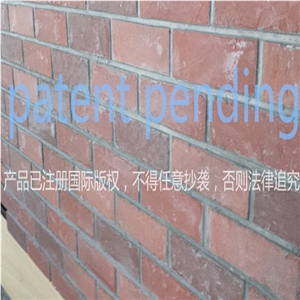 Red Lightweight Brick Honeycomb Panel for Exterior Wall-Cladding