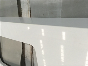 Pure White Quartz Vanity Top