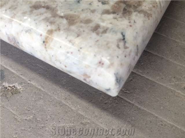 White Spring Granite Vanity Tops, White Granite Bathroom Countertops