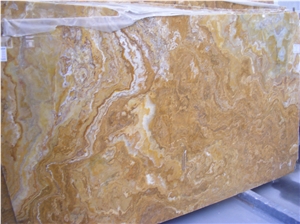 Wooden Onyx Slabs & Tiles