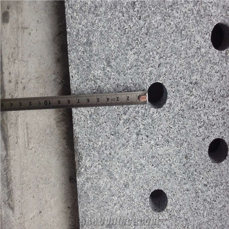 China granite gutter,G654 granite rain drainage pavers,dark grey granite rainwater drain stone