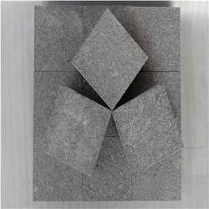 G654 Granite Cube Stone,Flamed G654 Granite Paving Stone,Dark Grey Granite Patio Pavers,G654 Granite Pavers for Walkway/Countyard/Driveway