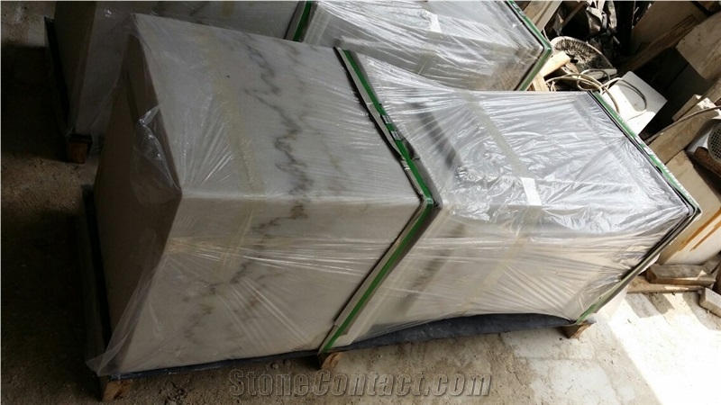 Guangxi White Marble Gate Columns,China Carrara White Marble Gate Pillars,China White Marble Gate Post