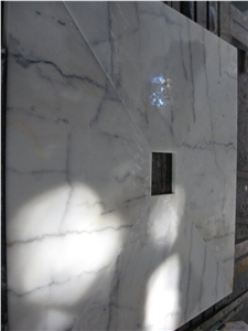 Guangxi white marble shower trays,Chinese Carrara white marble shower bases,non-slip white marble shower trays