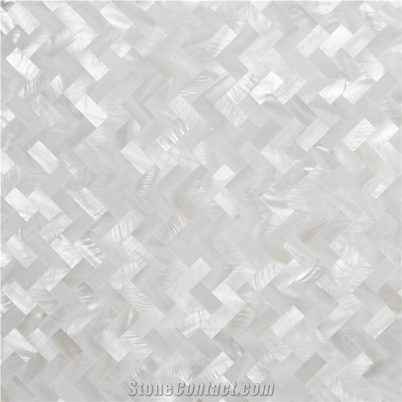 Natural Sea Shell Cladding,Freshwater Sea Shell Decorating Wall Mosaic Panel,Square Shaped Sea Shell Mosaic Pattern Wall Cladding for Interior Decor