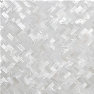 Natural Sea Shell Cladding,Freshwater Sea Shell Decorating Wall Mosaic Panel,Square Shaped Sea Shell Mosaic Pattern Wall Cladding for Interior Decor