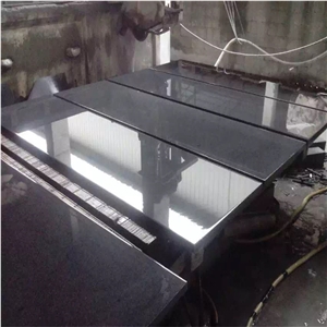 Polished G654 Granite Counter Top, G654 Granie Kitchen Counter Top, Dark Grey 240cm Length Granite Kitchen Desk Tops