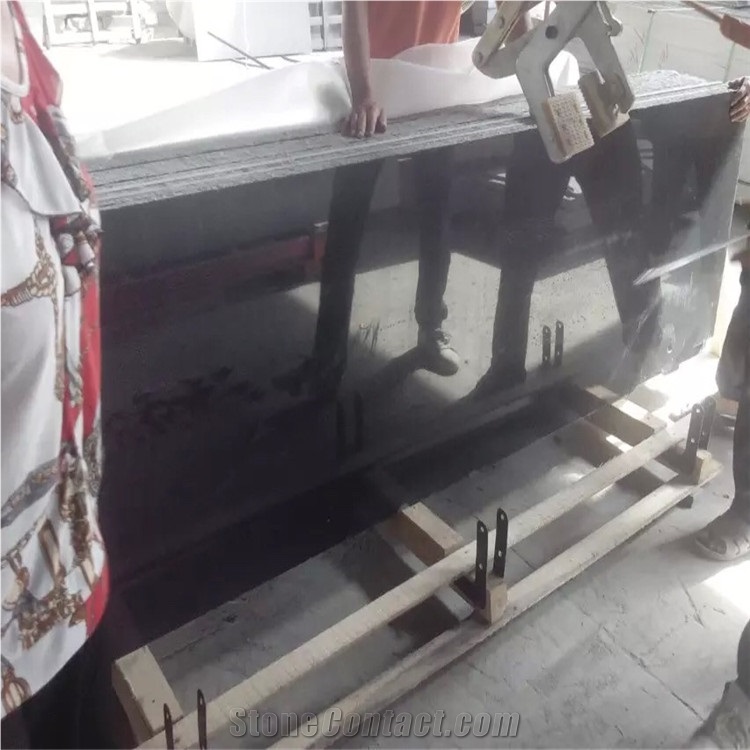 Polished G654 Granite Counter Top,G654 Granite Kitchen Counter Top,Dark Grey Granite Kitchen Tops