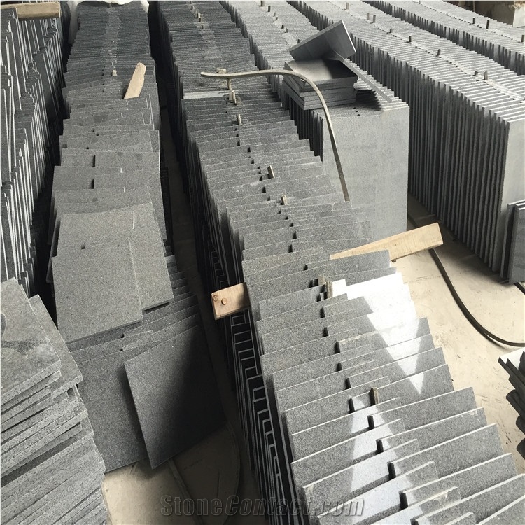 Polished G654 Granite Tiles,Black Granite Floor Tiles,Sesame Black Granite Stone Paving,Granite Flooring Patio,Granite Stone Pavers,Granite Stone Pavement,Granite Wall Tiles
