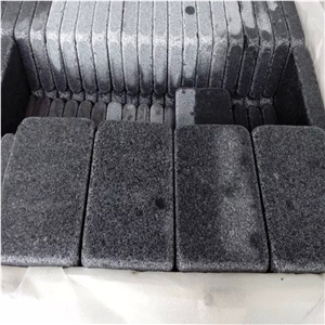 Tumbled Flamed G654 Granite Paving Stone,G654 Granite Patio Pavers,Dark Grey Granite Patio Flooring Tumbled Flamed G654 Granite Paving Stone,G654 Granite Patio Pavers,Dark Grey Granite Patio Flooring