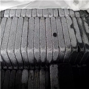 Tumbled Flamed G654 Granite Paving Stone,G654 Granite Patio Pavers,Dark Grey Granite Patio Flooring