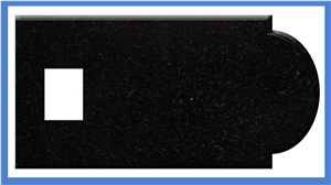 Absolute Black Granite Kitchen Countertops Absolute Black Granite Kitchen Countertops