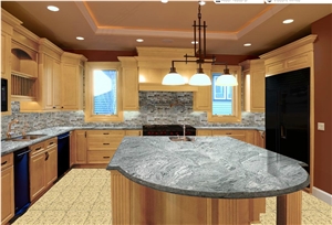 Colombo Juparana Kitchen Countertops, multicolor granite countertop, kitchen bar tops 