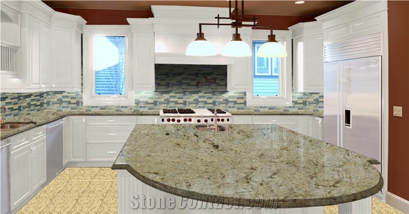 Colonial Gold Granite Countertops
