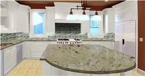 Colonial Gold Granite Countertops