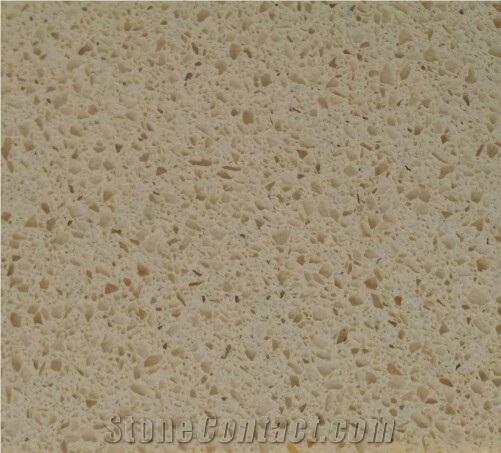Crystal Cristo, Grey Quartz Stone, Engineered Stone, Terrazzo Tiles