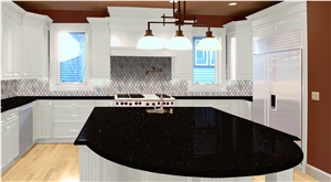 Galaxy Black Granite Countertops