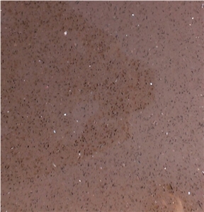 Galaxy Brown Quartz Stone Tiles & Slabs, Engineered Stone, Terrazzo