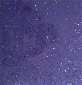 Galaxy Imp Blue Quartz Stone Tiles & Slabs, Terrazzo, Engineered Stone Floor Tiles