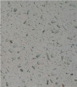 Galaxy White Quartz Stone Tiles & Slabs, Floor Tiles, Wall Tiles, Lilac Engineered Stone, Terrazzo