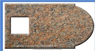 Red Granite Countertops, Red Granite Kitchen Countertops, Vanity Tops