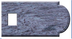Tan Brown Granite Kitchen Countertops