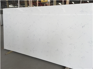 Calacatta White Quartz Stone, Carrara White Quartz Stone Slab Calacatta White Quartz Stone, Carrara White Quartz Stone Slab