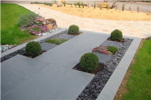 Grey Slate Terrace Pavement