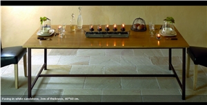 White Sandstone Floor Pattern, La Rhune Blanc Gris Floor Tiles, Wall Tiles