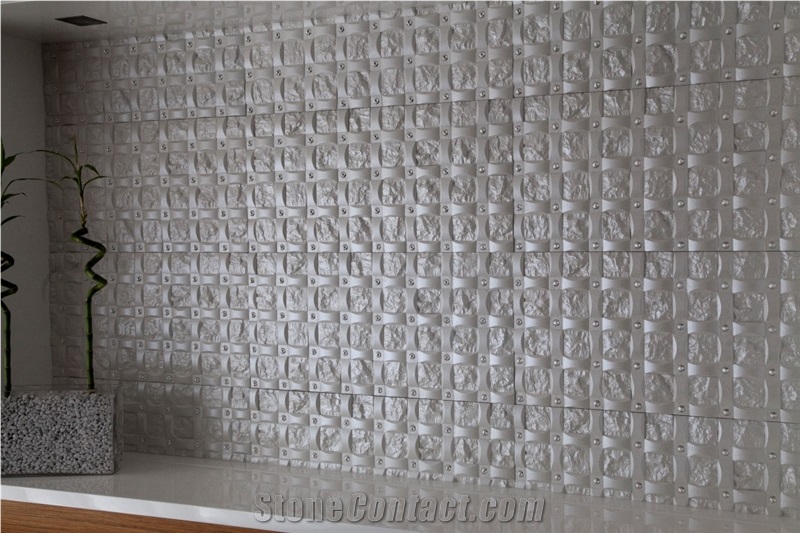 Reconstructed Stone Contemporary Collection Wall