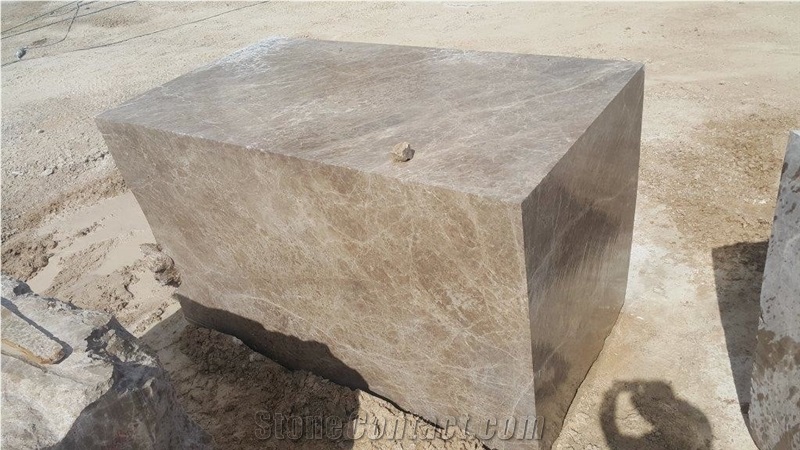 Doche Emperador Light Marble Blocks, Brown Marble Blocks