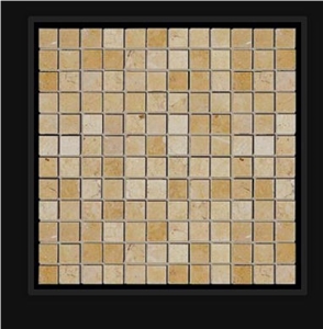 Jerusalem Gold Polished Mosaic 1/2″X1/2″