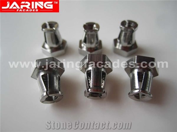 High Quality Stainless Steel 316/A4 Jaring Undercut Anchor Bolts for Fixing Ceramic or Porcelain Tile(Kua-01)