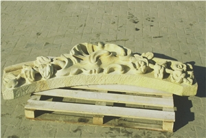 Piaskowiec Rakowice Carved Building Ornaments, Rakowice Sandstone