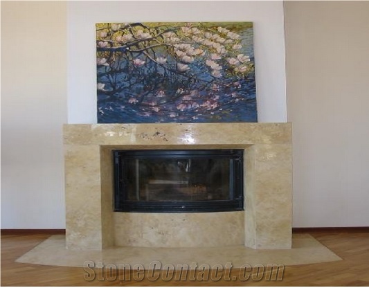 Raciszyn Travertine - Raciszyn Trawertyn Fireplace Design