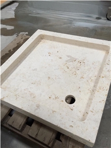 Raciszyn Travertine Shower Base