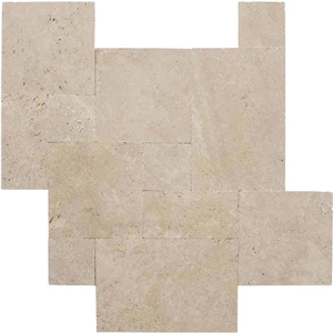 Classic Travertine Pattern, Classic Beige Travertine Tiles