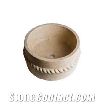 Travertine Sinks, Basins